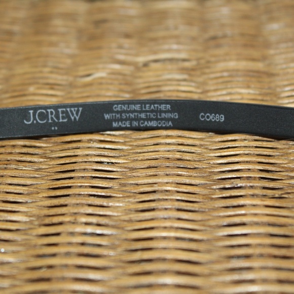 J. Crew.  Leopard Print Genuine Italian Leather Belt. main image 7